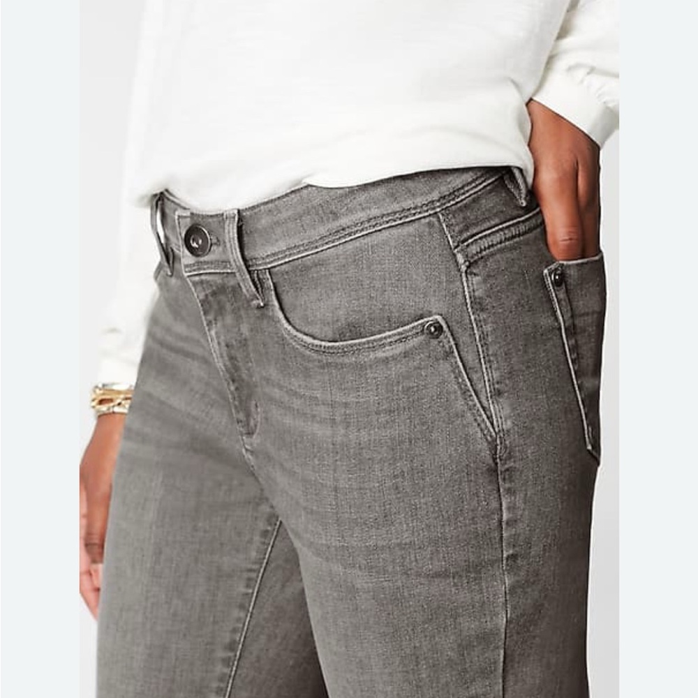 J Jill Gray Women's ankle Jeans